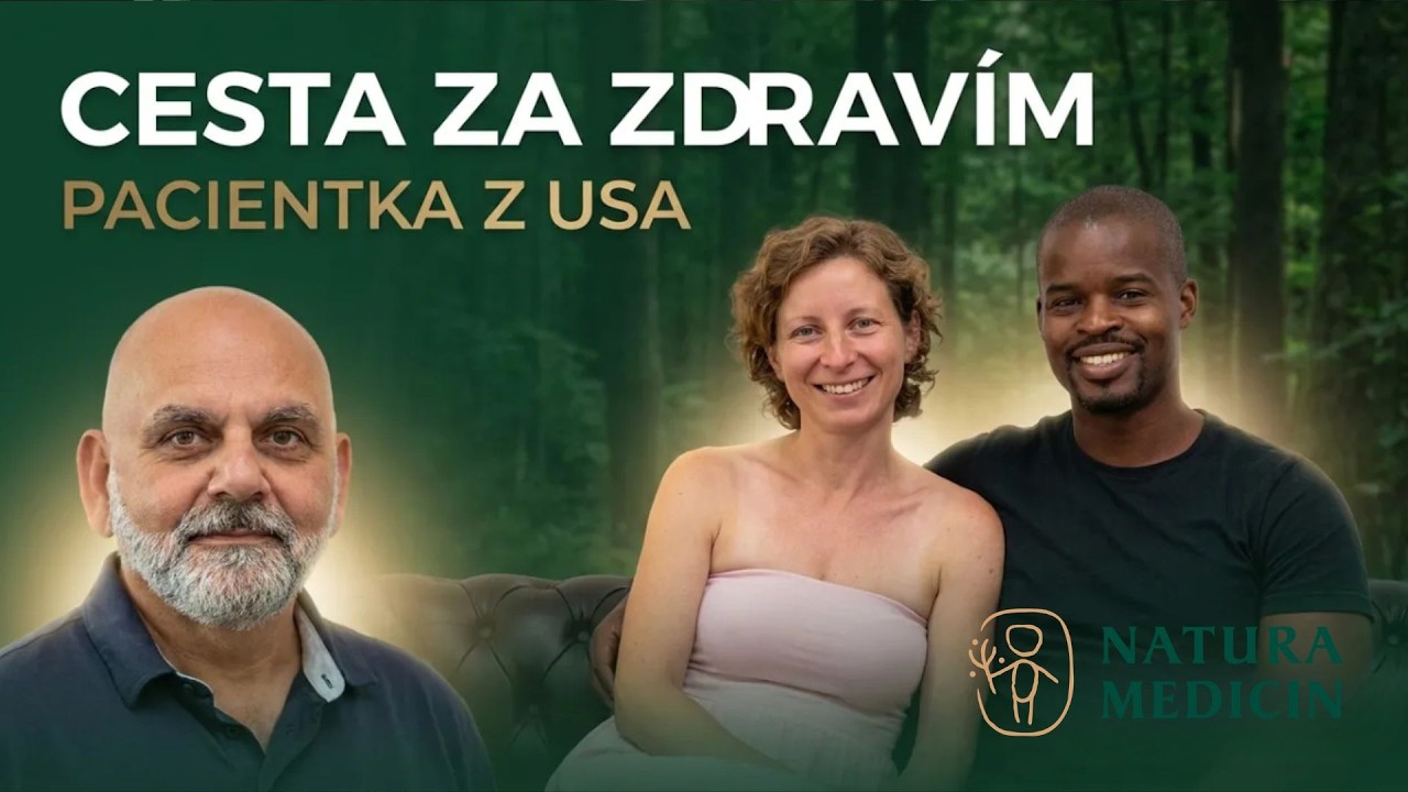 An American patient with her husband and Bohuslav Větrovský